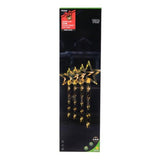 Load image into Gallery viewer, 4 Pack Warm White Solar Light Star Stakes - 19cm x 19cm x 60cm

