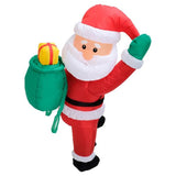 Load image into Gallery viewer, Low Voltage Inflatable Hanging Climbing Santa - 58cm x 70cm x 125cm
