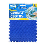 Load image into Gallery viewer, 2 Pack Kleen Microfibre Sponge Cloths - 17cm x 20cm
