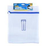 Load image into Gallery viewer, Premium White Medium Double Padded Laundry Delicates Wash Bag With Zipper - 30cm x 35cm
