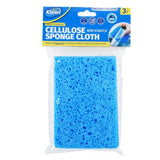 Load image into Gallery viewer, 3 Pack Cellulose Sponge - 13.5cm x 9cm x 0.7cm
