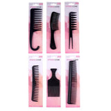 Load image into Gallery viewer, Assorted Black Styling Combs
