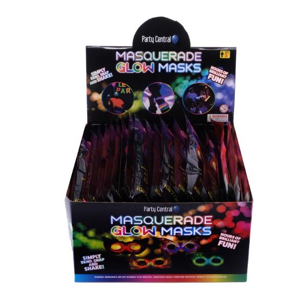 Glow Masquerade Mask