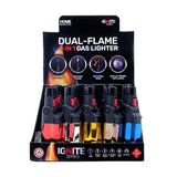 Load image into Gallery viewer, 3 In 1 Dual Flame Gas Lighter
