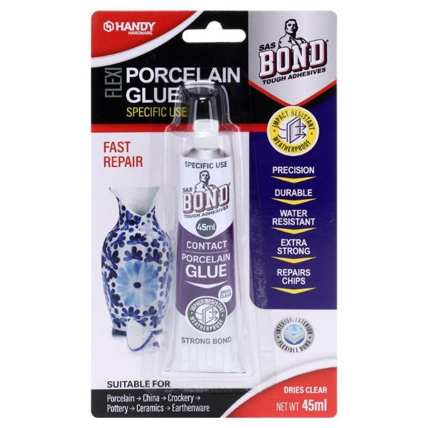 Clear Contact Adhesive Porcelain Glue - 45ml