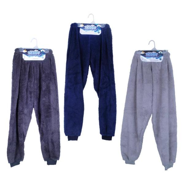 Adults Heat Control Plush Teddy Lounge Pants