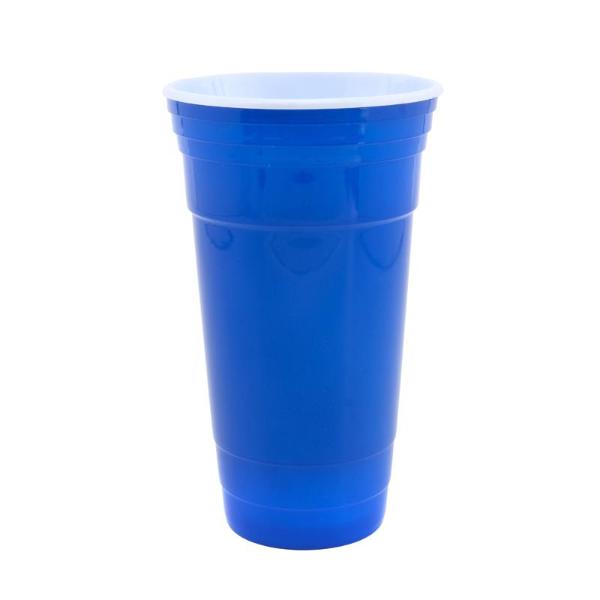 Blue American Jumbo Reusable Cup - 1L