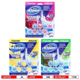 Load image into Gallery viewer, 2 Pack Assorted Clip On Toilet Rim Clip On Dual Freshener Deodoriser
