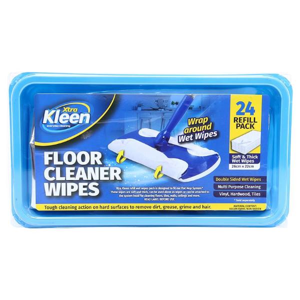 24 Pack Refill Wet Floor Wipes