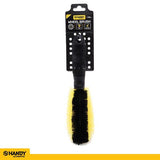 Load image into Gallery viewer, Black &amp; White Wheel Brush - 26cm x 8cm
