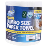 Load image into Gallery viewer, Jumbo 250 Sheet 2Ply Paper Towel Roll - 22cm x 21cm
