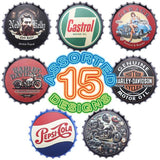 Load image into Gallery viewer, Retro Metal Sign Bottle Top Man Cave Accessories - 35cm
