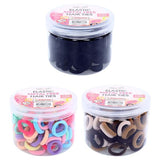 Load image into Gallery viewer, 100 Pack Metal Free Fabric Hair Elastic Ties - 02.5cm
