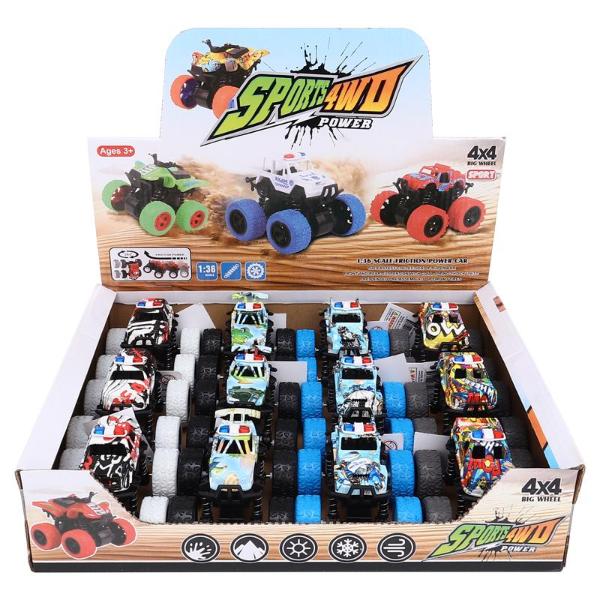 Assorted 4WD Friction Truck