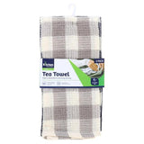 Load image into Gallery viewer, 3 Pack Chequered Tea Towel - 38cm x 58cm

