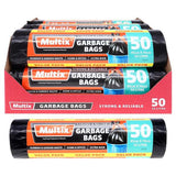 Load image into Gallery viewer, 50 Pack Multix Garbage Bags - 56L
