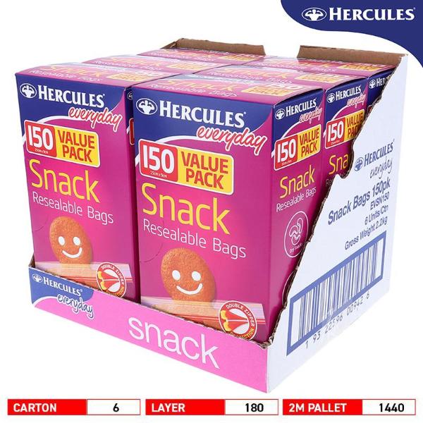 150 Pack Kitchen Consumables Sandwich Bags - 15cm x 9cm