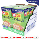 Load image into Gallery viewer, 150 Pack Kitchen Consumables Sandwich Bags - 16.5cm x 15.5cm
