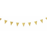 Load image into Gallery viewer, Gold Shiny Glitter Bunting - 12cm x 15m x 400cm
