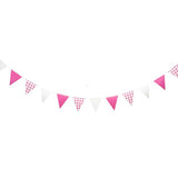 Load image into Gallery viewer, Pink Gingham Bunting - 350cm
