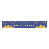 Load image into Gallery viewer, Linen Eid Mubarak Banner - 300cm
