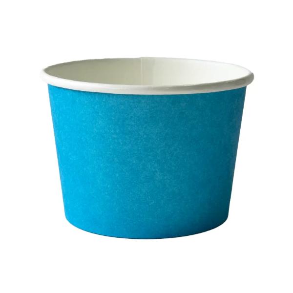 12 Pack Blue Paper Tubs - 16oz