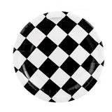Load image into Gallery viewer, 8 Pack Round Checkered Plate - 22cm
