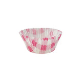 Load image into Gallery viewer, 25 Pack Pink Gingham Cupcake Cup - 7cm x 3cm x 5cm
