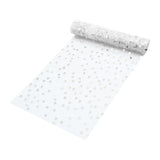 Load image into Gallery viewer, Scattered Silver Glitter Table Runner - 30cm x 300cm
