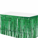 Load image into Gallery viewer, Green Table Skirt

