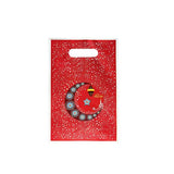 Load image into Gallery viewer, 10 Pack Red Eid Bags - 16.3cm x 24.7cm
