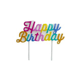 Load image into Gallery viewer, Happy Birthday Cake Topper Candle - 11.5cm x 5.5cm
