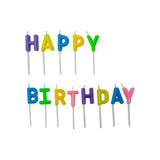 Load image into Gallery viewer, Pastel Happy Birthday Candle Set
