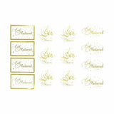 Load image into Gallery viewer, 14 Pack Gold Eid Mubarak Gift Label Stickers
