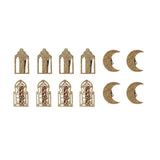 Load image into Gallery viewer, 12 Pack Gold Ramadan Decoration - 5cm x 3cm
