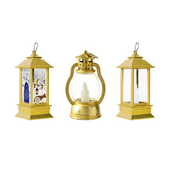 Eid Gold LED Lanterns - 9cm