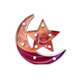 Load image into Gallery viewer, Eid Star Moon LED Light - 20cm x 19cm x 3cm
