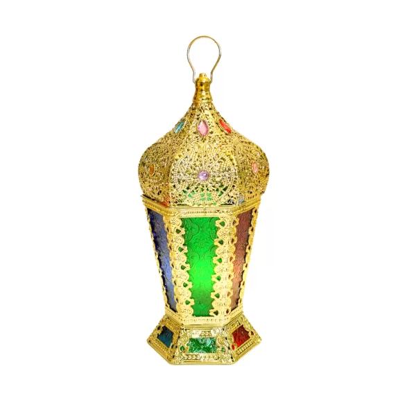 Ramadan Led Musical Lantern - 14cm x 16cm x 33cm