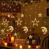 Load image into Gallery viewer, Star Moon String Usb Led Light - 350cm
