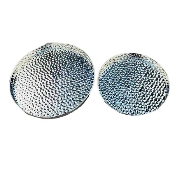 2 Pack Round Serving Tray Set