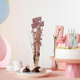 Load image into Gallery viewer, Centrepiece - Rose Gold - HappyBirthday
