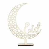 Load image into Gallery viewer, Eid Moon Wooden Ornament
