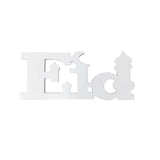 Load image into Gallery viewer, White Eid Table Decoration - 7.5cm x 18cm
