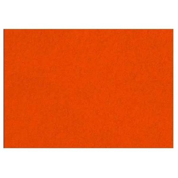 Dark Orange Coloured Felt - 40 x 60cm