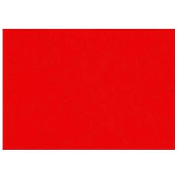Red Coloured Felt - 40 x 60cm