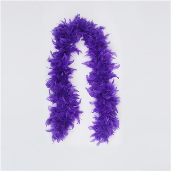 Purple Feather Boa