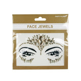Load image into Gallery viewer, Gold Stick On Face Jewellery
