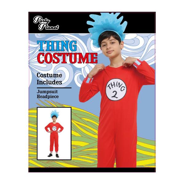 Dr Seuss Boys Costume - 7 - 8 Years