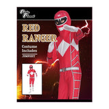 Load image into Gallery viewer, Red Ranger Boys Costume - 9 - 10 Years
