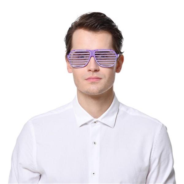 Purple Bling Glasses